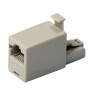 RJ45 M - F Crossover Adapter - Beige