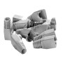 RJ45 Snagless Bubble Boot, 10 Pack Grey