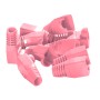 RJ45 Snagless Bubble Boot, 10 Pack Pink