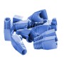 RJ45 Snagless Bubble Boot, 10 Pack Blue