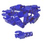 Snagless Slimline Crimp High Density 6MM Boot, 10 Pack Blue