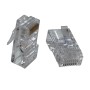 UTP RJ45 Crimp Connectors for Stranded Cat5e Cable – 50u | 100 Pack