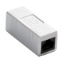 RJ45 Cat5e Straight Coupler - White