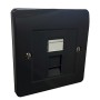 Excel Cat6 Grey Office Single Faceplate with 1x RJ45 Module