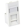 Excel Cat5e RJ45 UTP Low Profile Module White