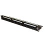 24 Port Cat6 Patch Panel 1U UTP Punch Down
