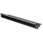 24 Port Cat6 Patch Panel 1U UTP Coupler