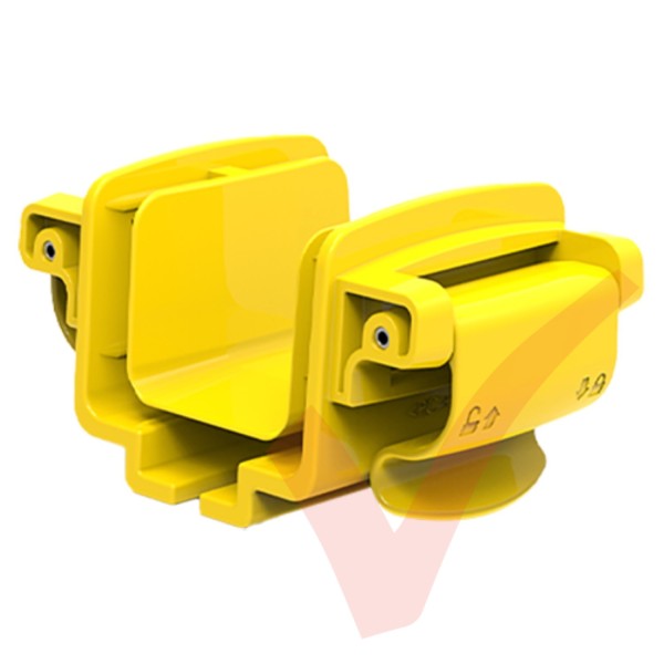 HellermannTyton GigaDuct 50mm Toolless Coupler