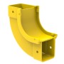 HellermannTyton GigaDuct 50mm 90° Vertical Up Inside Elbow With Cove