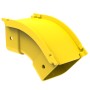 HellermannTyton GigaDuct 50mm 45° Vertical Up Outside Elbow With Cover