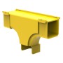 HellermannTyton GigaDuct 50mm Vertical T-Junction With Cover