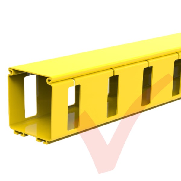 HellermannTyton GigaDuct 100mm x 100mm 1.8m Length Slotted With Cover