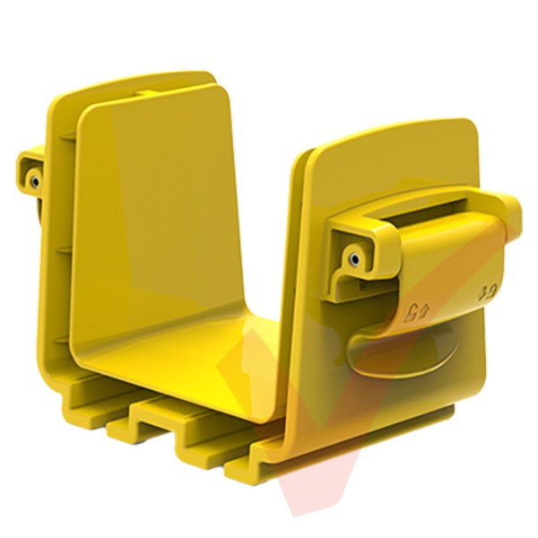 HellermannTyton GigaDuct 100mm Toolless Coupler