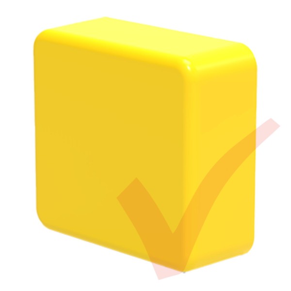 HellermannTyton GigaDuct 100mm End Cap