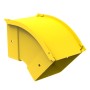 HellermannTyton GigaDuct 100mm 45° Vertical Up Outside Elbow With Cover