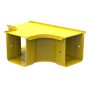 HellermannTyton GigaDuct 100mm Horizontal T-Junction With Cover