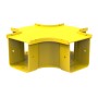 HellermannTyton GigaDuct 100mm Intersection With Cover