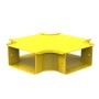 HellermannTyton GigaDuct 200mm Intersection With Cover