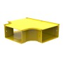 HellermannTyton GigaDuct 200mm x 100mm Horizontal T-Junction With Cover