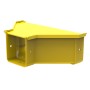 HellermannTyton GigaDuct 300mm x 100mm Reducer With Cover