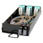 Zettonics MTP/MPO LC OM4 Multimode 12 Duplex Fibre 2x MTP Cassette Aqua (Polarity A/C)