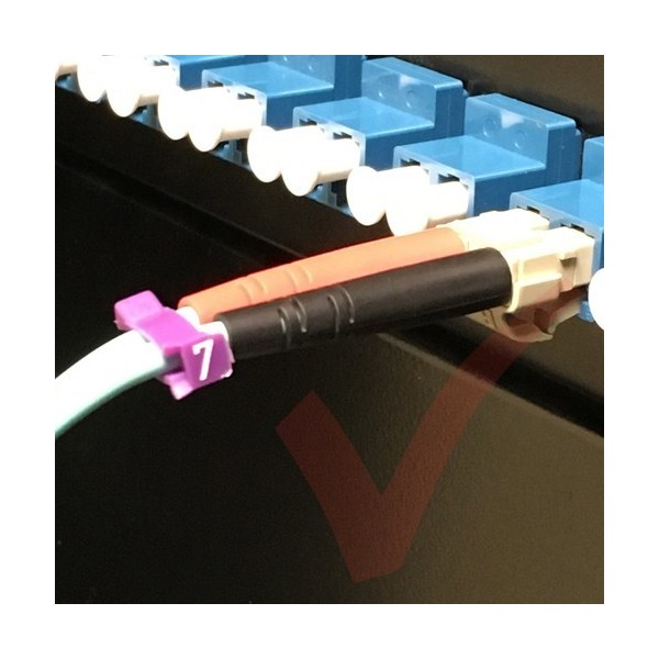 Clip-Around Cable Markers, Size 3.6mm - 6.0mm Diameter