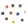 Clip-On 'Chevron Cut' Cable Marker, Size 2.4mm - 3.0mm diameter, 200 Pack Size