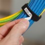 Brady 12.7mm BradyGrip Print-on Hook Material M21-500-414