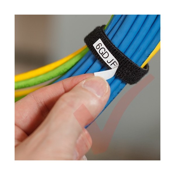 Brady 12.7mm BradyGrip Print-on Hook Material M21-500-414