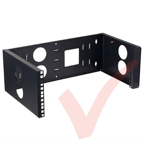 Hinged Wall Bracket 300mm Depth in Black