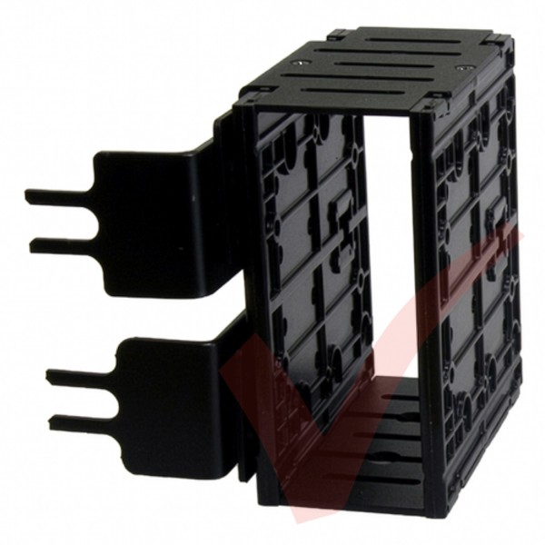 Zettonics 0U Unloaded 1 Position Chassis