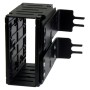 Zettonics 0U Unloaded 1 Position Chassis