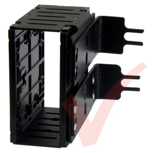 Zettonics 0U Unloaded 1 Position Chassis