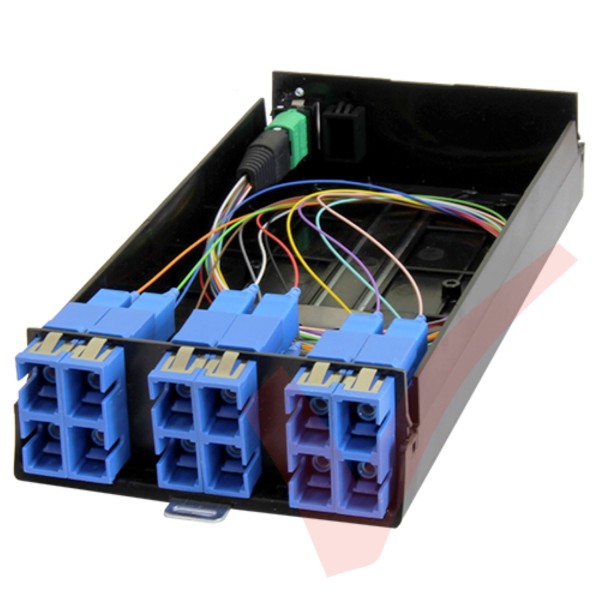 Zettonics MTP/MPO SC OS2 Singlemode 6 Duplex Fibre Cassette
