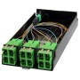 Zettonics MTP/MPO SC/APC OS2 Singlemode 6 Duplex Fibre Cassette