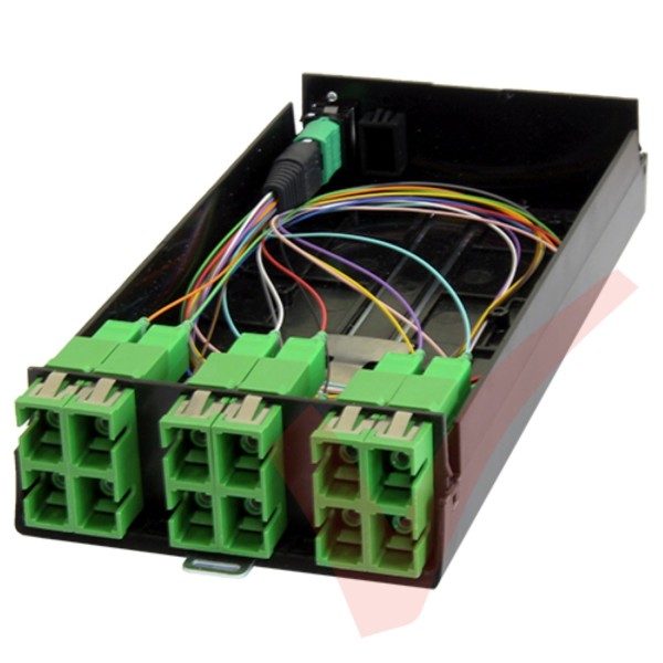 Zettonics MTP/MPO SC/APC OS2 Singlemode 6 Duplex Fibre Cassette