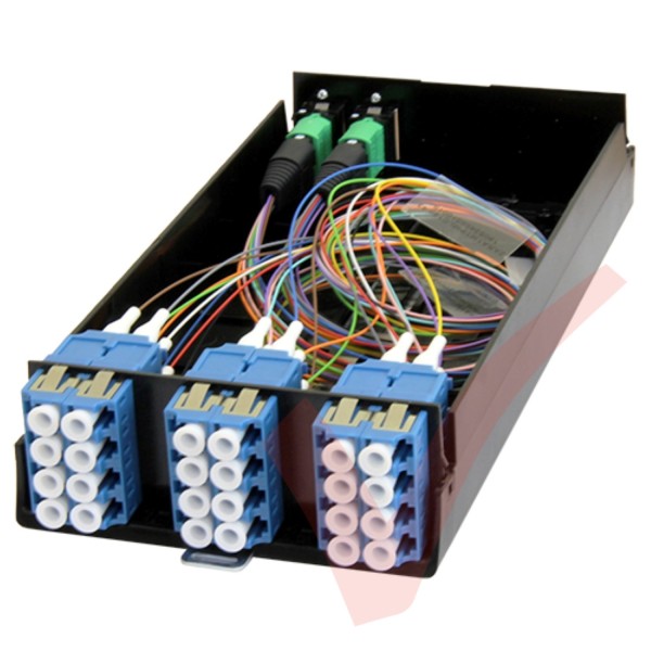 Zettonics MTP/MPO LC OS2 Singlemode 12 Duplex Fibre Cassette