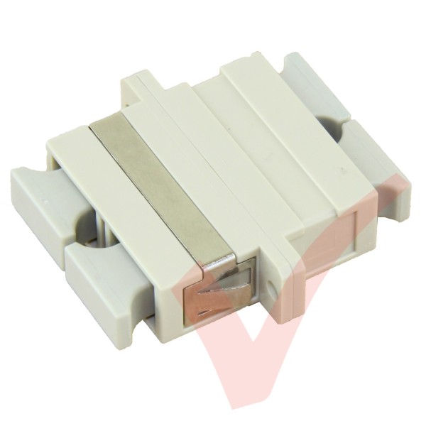 SC Duplex Multimode Fibre Optic Adapter