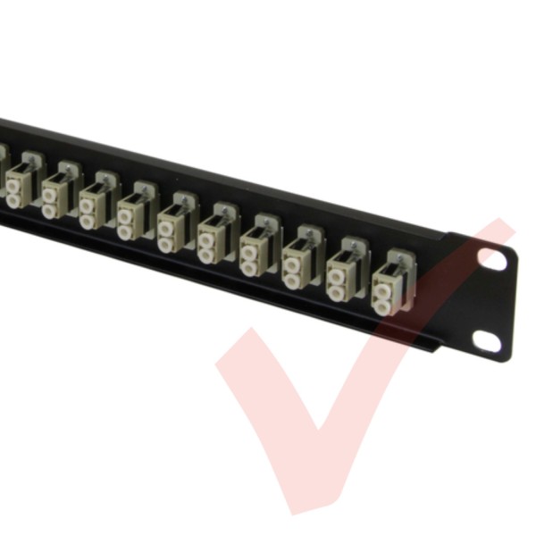 LC Multimode 24 Port 1U Patch Panel