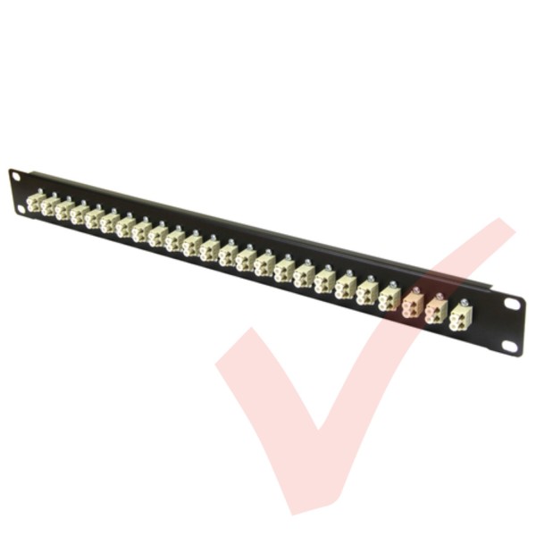 LC Multimode 24 Port 1U Patch Panel