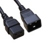 C19 to C20 16A H05VV-F Power Cable Black