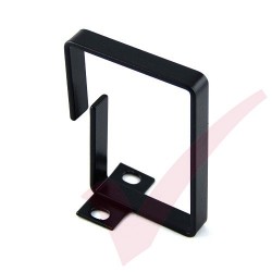 120mm x 110mm Bolt-on Cable Management Ring Black