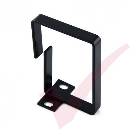 Black 120mm x 110mm Bolt-on Cable Management Ring