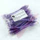 24 Pack of 15cm (6-inch) in Purple - Cat6 High Grade 250MHz 24AWG LSZH Patch Lead for 1U Patching
