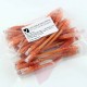 24 Pack of 15cm (6-inch) in Orange - Cat6 High Grade 250MHz 24AWG LSZH Patch Lead for 1U Patching