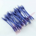 24 Pack of 15cm (6-inch) in Blue - Cat6 High Grade 250MHz 24AWG LSZH Patch Lead for 1U Patching