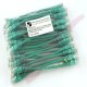 24 Pack of 20cm (8-inch) in Green - Cat6 High Grade 250MHz 24AWG LSZH Patch Lead for 2U Patching