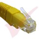 24 Pack of 20cm (8-inch) in Yellow - Cat6 High Grade 250MHz 24AWG LSZH Patch Lead for 2U Patching