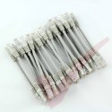 24 Pack of 15cm (6-inch) in Grey - Cat5e High Grade 125MHz 24AWG LSZH Patch Lead for 1U Patching