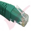 24 Pack of 15cm (6-inch) in Green - Cat5e High Grade 125MHz 24AWG LSZH Patch Lead for 1U Patching